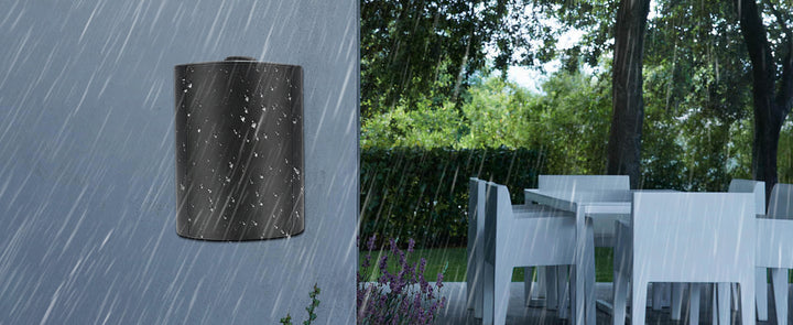 SmartGearPros Waterproof Wall-Mount Speakers – 5.25" Dual Bluetooth Outdoor/Indoor Pair, 300W with Mounting Brackets