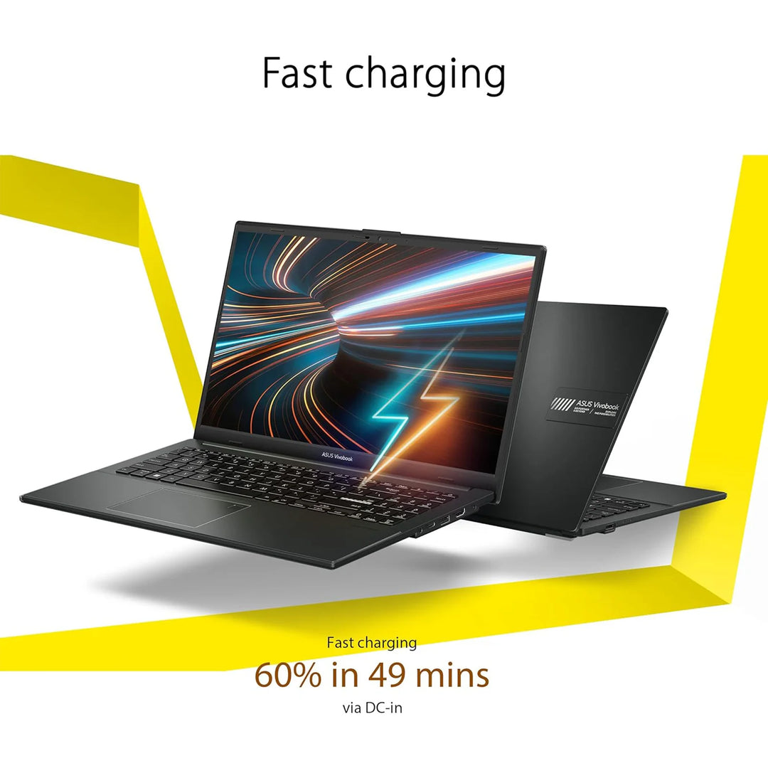 SmartGearPros ASUS Vivobook Go 15.6" FHD Laptop, 2024 Newest Business Laptop, AMD Ryzen 3 7320U, 8GB RAM, 512GB SSD, 180° Lay-Flat, Black – High-Performance Windows 11 Pro Laptop with SSD Storage & Fast RAM