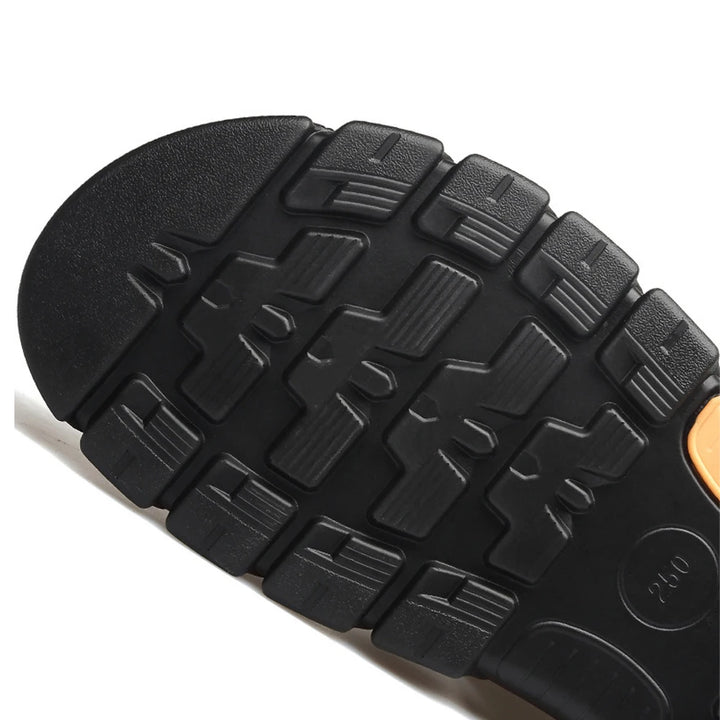 SmartGearPros LeatherStride Sandals - Genuine Cowhide Leather Beach Sandals