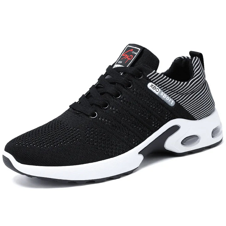 black running sneakers 
