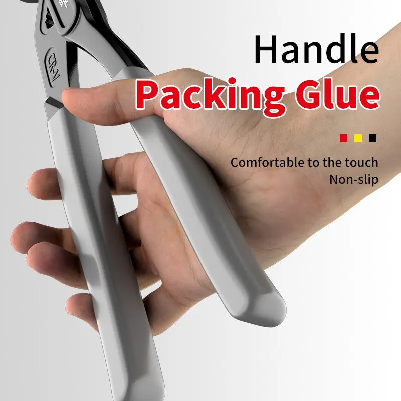 Soft-grip ergonomic handle for comfort and improved handling.