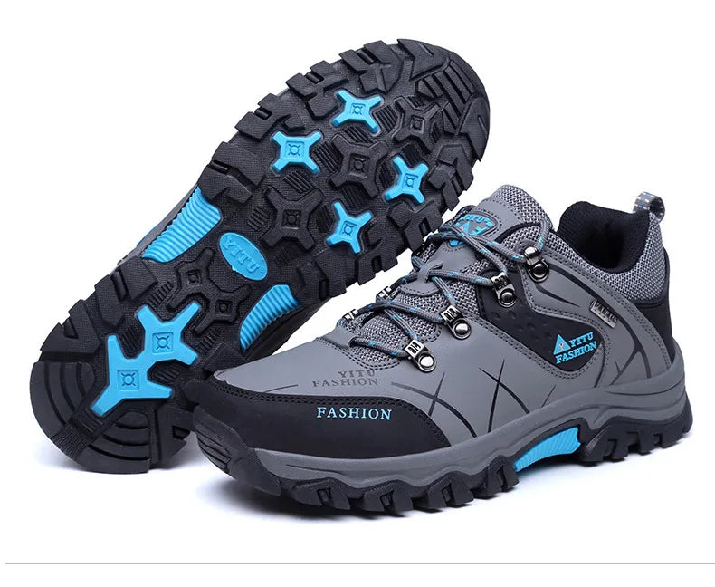 SmartGearPros SmartGearPros Men's Winter Snow Boots – Waterproof, Anti-Slip, Insulated Safety Work Boots for Hiking & Outdoor Adventures (Sizes 39-47)