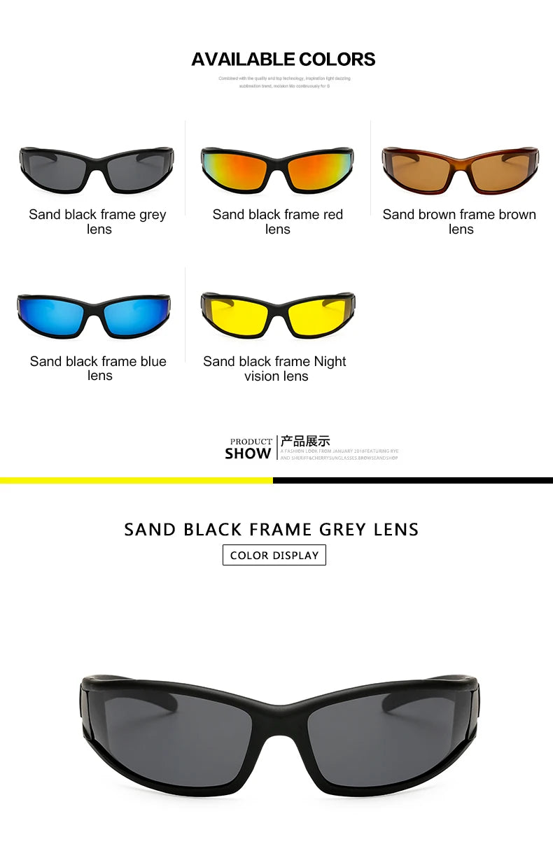 SmartGearPros SmartGearPros Polarized Sport Sunglasses – UV400 Protection, Windproof & Anti-Glare Eyewear for Construction, Roofing, Cycling & Outdoor Work