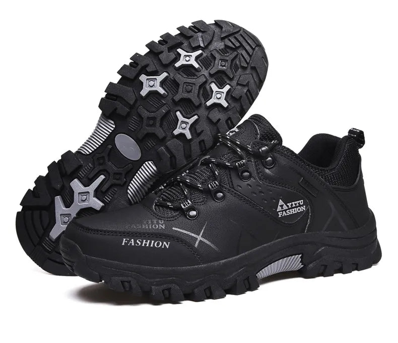 SmartGearPros SmartGearPros Men's Winter Snow Boots – Waterproof, Anti-Slip, Insulated Safety Work Boots for Hiking & Outdoor Adventures (Sizes 39-47)