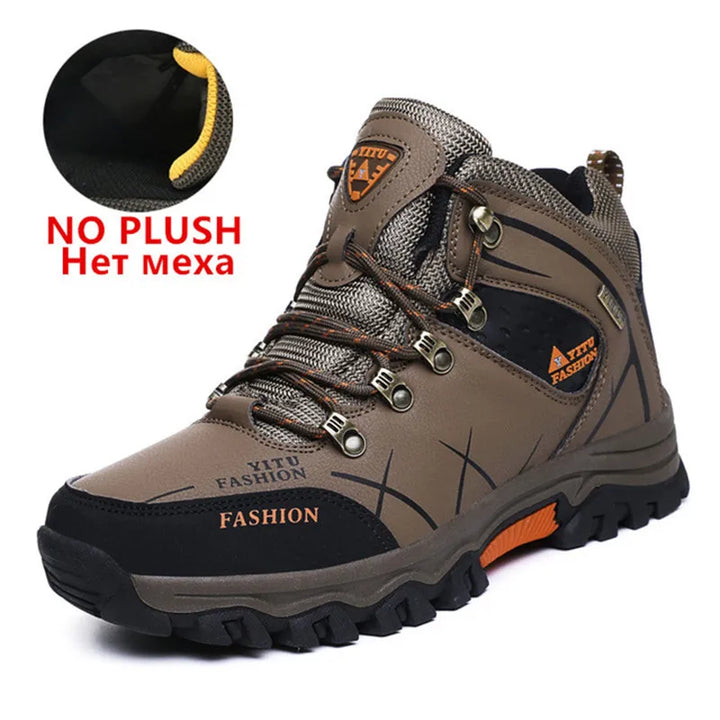 SmartGearPros SmartGearPros Men's Winter Snow Boots – Waterproof, Anti-Slip, Insulated Safety Work Boots for Hiking & Outdoor Adventures (Sizes 39-47)