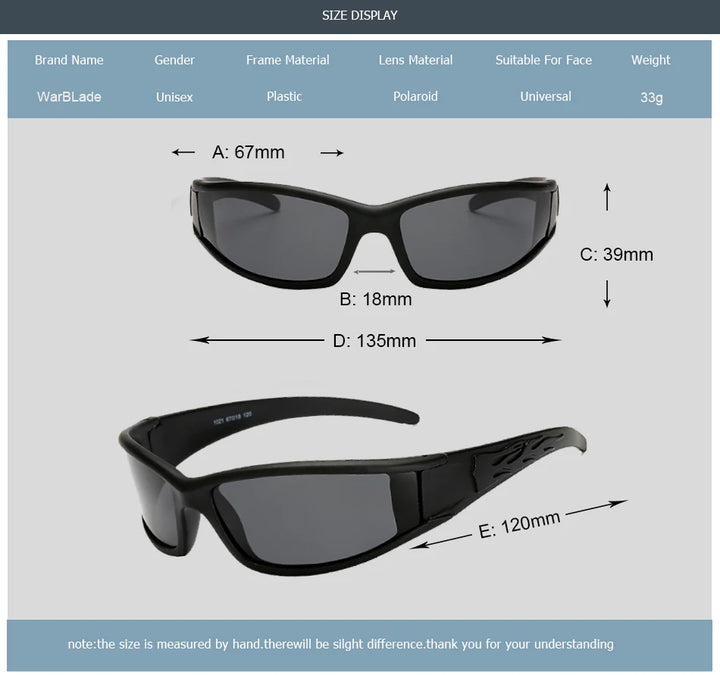 SmartGearPros SmartGearPros Polarized Sport Sunglasses – UV400 Protection, Windproof & Anti-Glare Eyewear for Construction, Roofing, Cycling & Outdoor Work