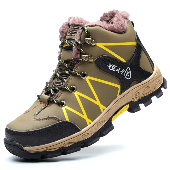 SmartGearPros Men's Steel Toe Safety Boots - Slip-Resistant Puncture-Proof Work Boots