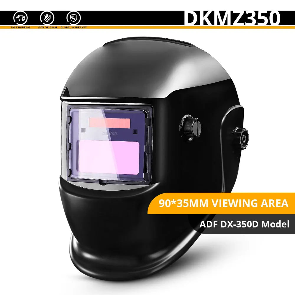 SmartGearPros SmartGearPros Solar-Powered Auto-Darkening Welding Helmet – Adjustable Shade 4/9-13 for MIG MMA TIG Arc Welding Protection