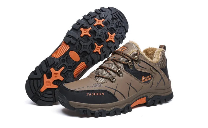 SmartGearPros SmartGearPros Men's Winter Snow Boots – Waterproof, Anti-Slip, Insulated Safety Work Boots for Hiking & Outdoor Adventures (Sizes 39-47)