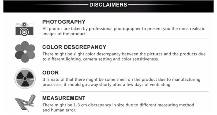 Graphic labeling compartments for phone, wallet, and more