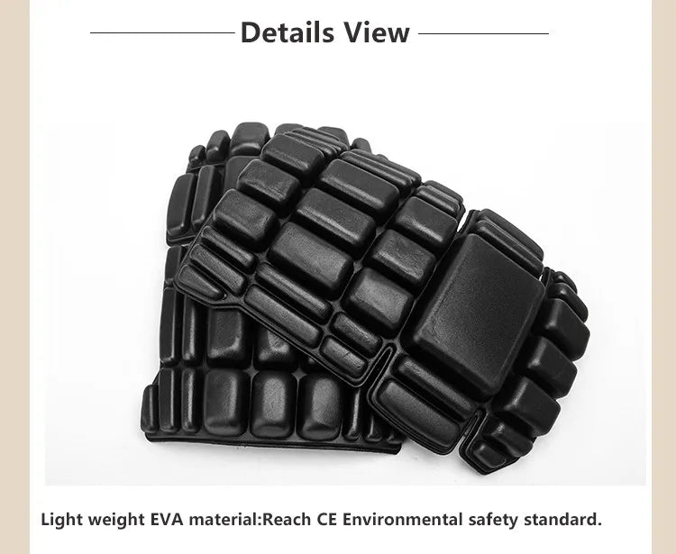 Eva Knee Pads For Work Pants Knee Protective product image showing features or usage