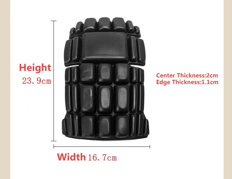 Eva Knee Pads For Work Pants Knee Protective product image showing features or usage