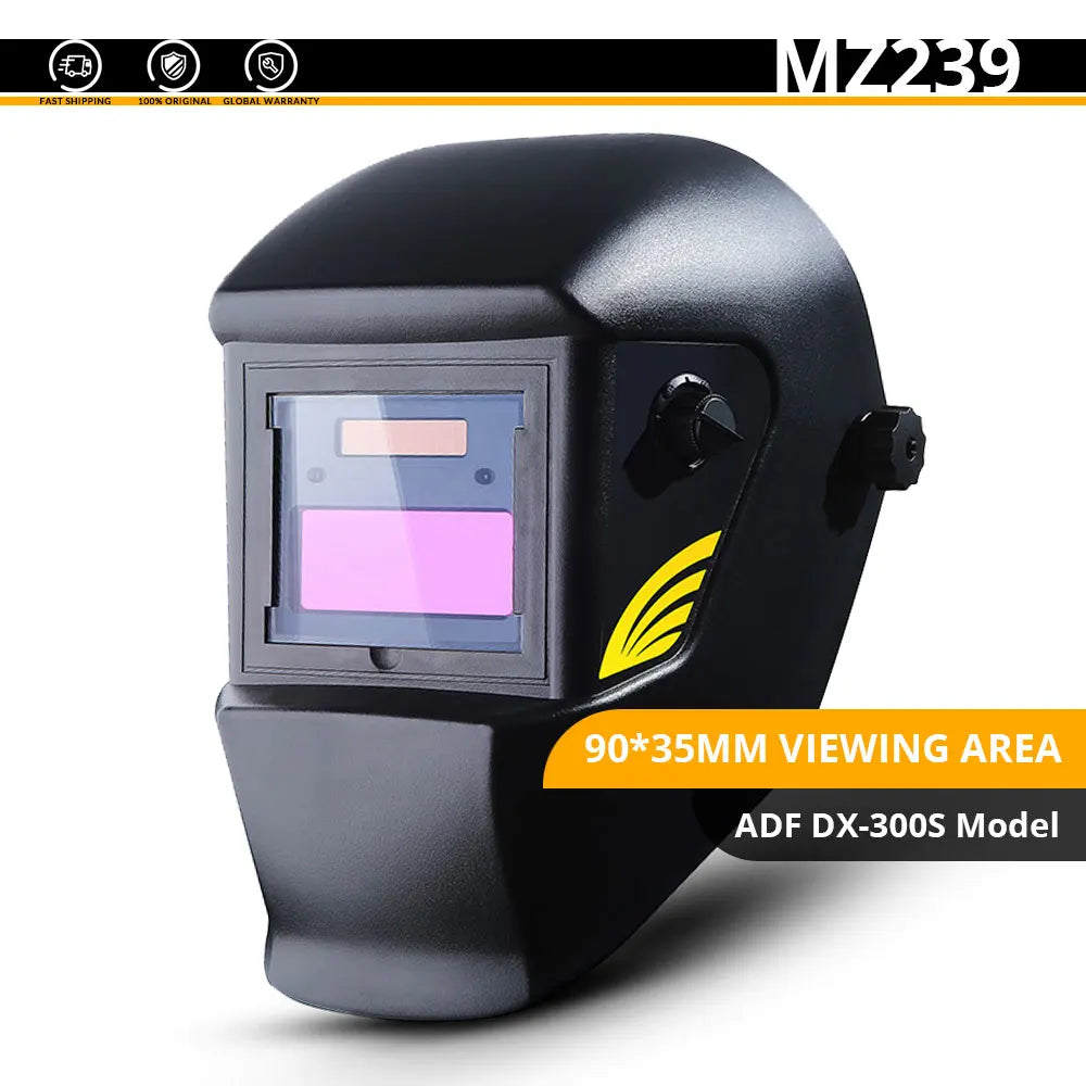 SmartGearPros SmartGearPros Solar-Powered Auto-Darkening Welding Helmet – Adjustable Shade 4/9-13 for MIG MMA TIG Arc Welding Protection