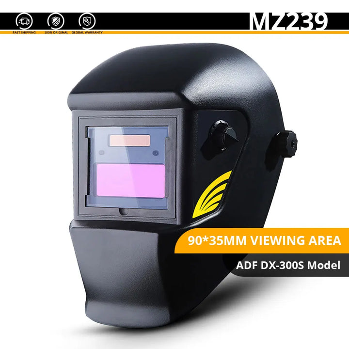 SmartGearPros SmartGearPros Solar-Powered Auto-Darkening Welding Helmet – Adjustable Shade 4/9-13 for MIG MMA TIG Arc Welding Protection