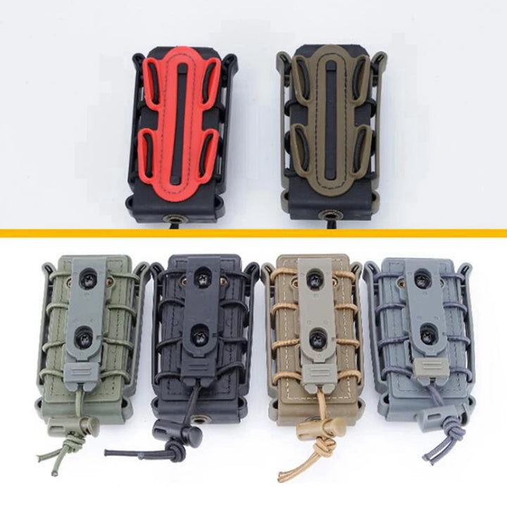 CLUSGO Tactical Magazine Pouch Set – 3-Pack MOLLE 9mm Mag Holders