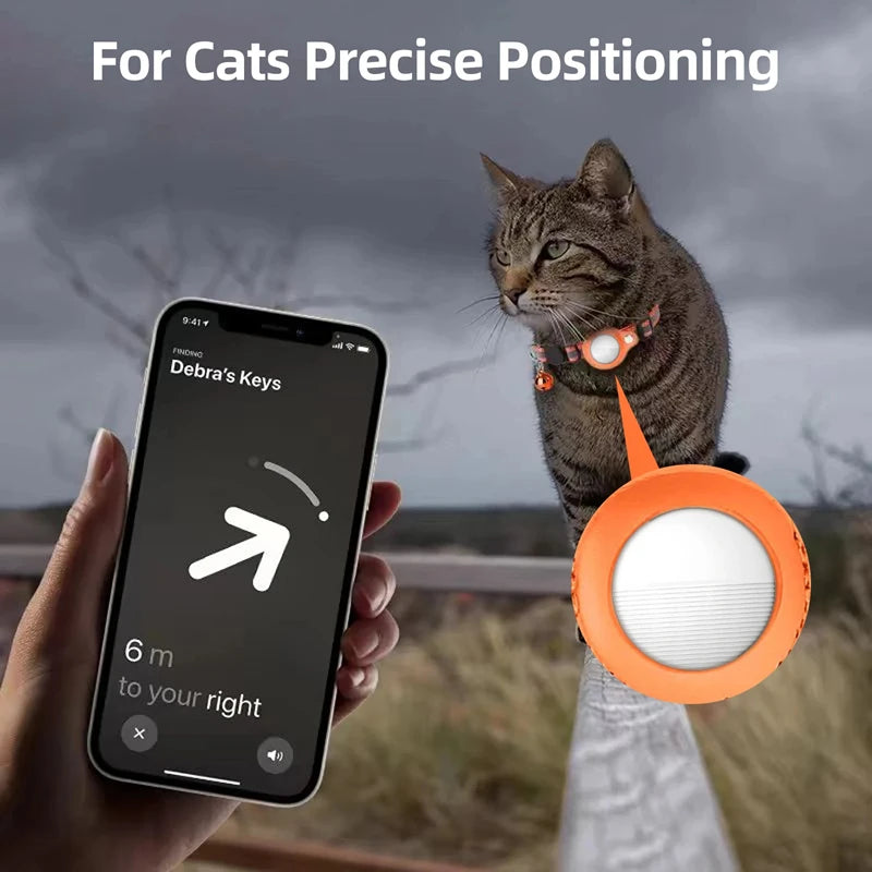 SmartGearPros Mini Tag Tracker for Apple – Bluetooth Anti-Lost Locator for Keys, Kids, Pets & Bags (iOS Compatible)