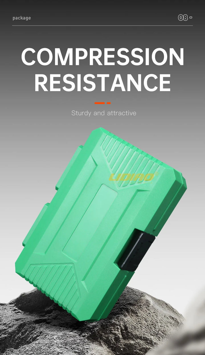 Lidiao 35Pcs Screwdriver Drill Bit Set Magnetic Bit Hexagon Socket Set With Included Storage Case Multifunction Repair Tool Kit product image showing features or usage