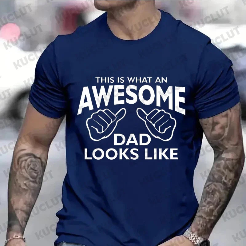 SmartGearPros Awesome Dad Tee – The Ultimate Father's Day Gift! 🎁👕