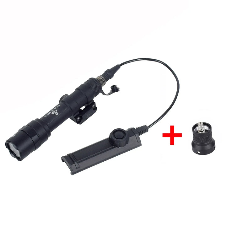 SmartGearPros Tactical SureFire M600 Weapons Flashlight - Hunting Scout Torch for AR15 Rifle with Button Remote