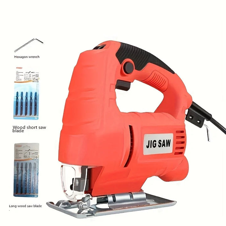SmartGearPros 710W Electric Jig Saw – 6-Speed Adjustable Cutter for Wood, Metal & DIY Projects