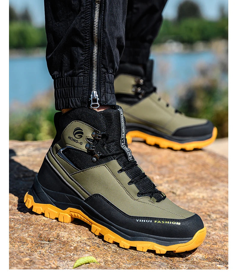 Work Boots Steel Toe Safety Shoes Men Women Anti Smash Work Shoes Sneakers Lightweight Safety Shoes Men Indestructible Boots product image showing features or usage