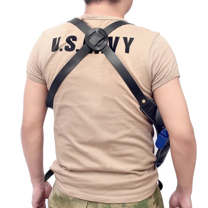 Tactical Leather Shoulder Holster – Concealed Underarm Carry System