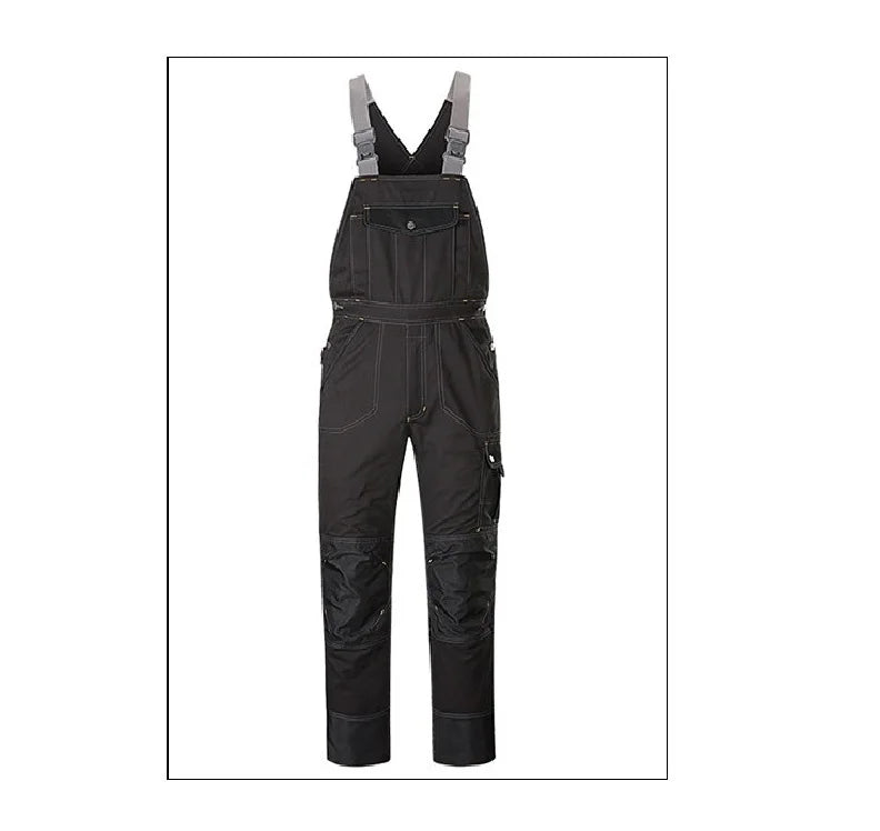 All In One Work Clothes Work Overalls Men Workwear Suit Welding Multi Pockets Jumpsuit Men Work Workshop Repairman Uniform product image showing features or usage