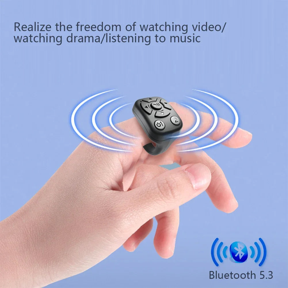 SmartGearPros Scrolling Ring Remote – Wireless Clicker & Camera Shutter for Presentations & Content Creation