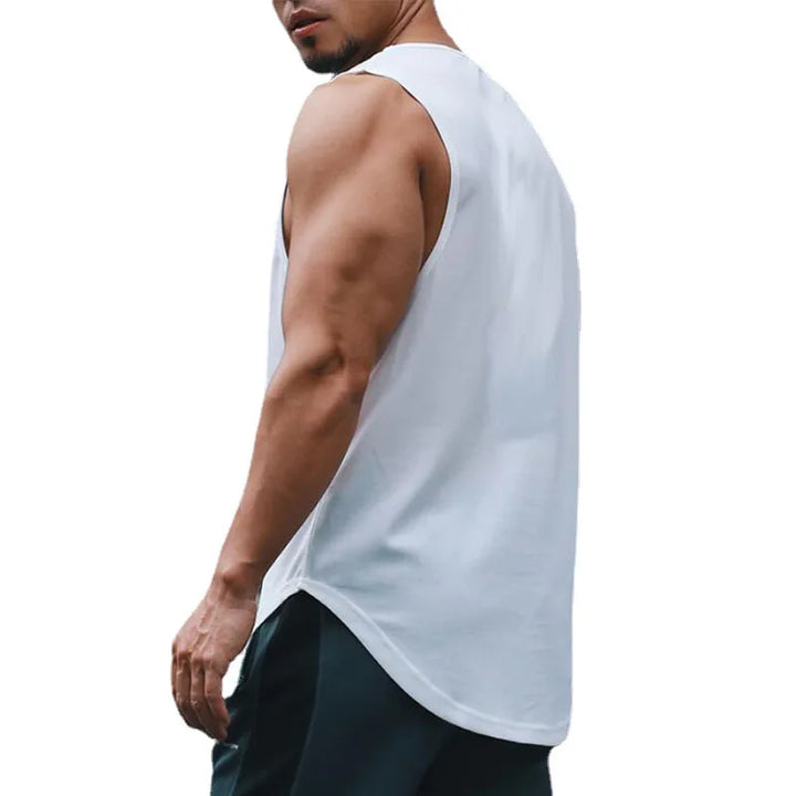 SmartGearPros Men's Gym Tank – Breathable, Sleeveless Muscle Tee for Summer Workouts