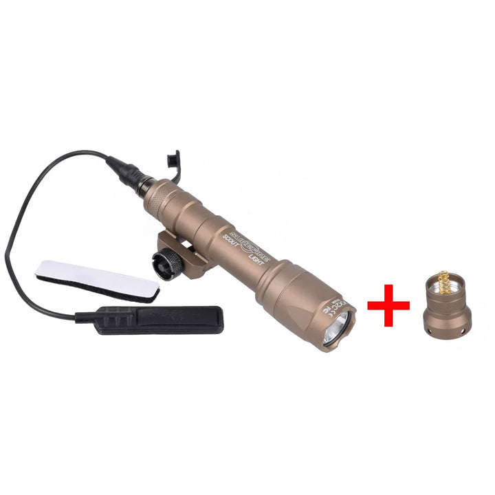 SmartGearPros Tactical SureFire M600 Weapons Flashlight - Hunting Scout Torch for AR15 Rifle with Button Remote