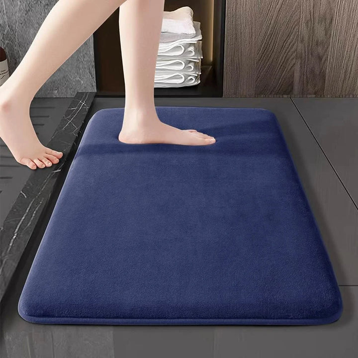 SmartGearPros SmartGearPros Super Absorbent Bath Mat – Non-Slip Coral Velvet Water-Absorbing Rug for Safety & Comfort in Kitchens Bathrooms & Homes