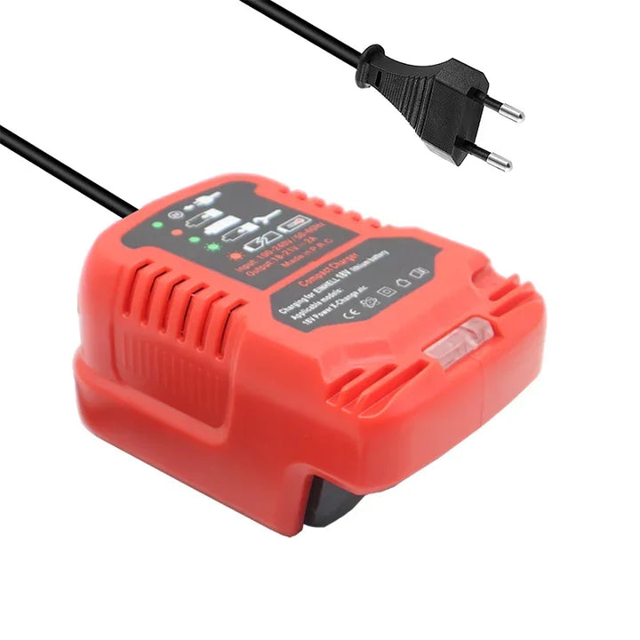 SmartGearPros Mini Li-ion Battery Charger - 12V/24V Portable Multi-Plug Power Adapter