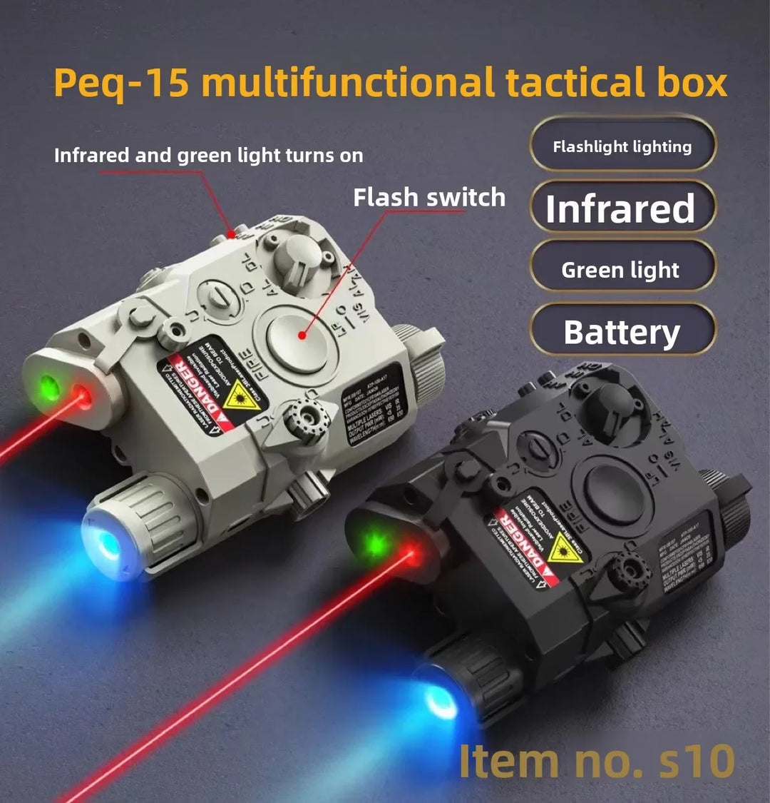 PEQ-15 Tactical Laser & Flashlight Combo – 20mm Rail Mount