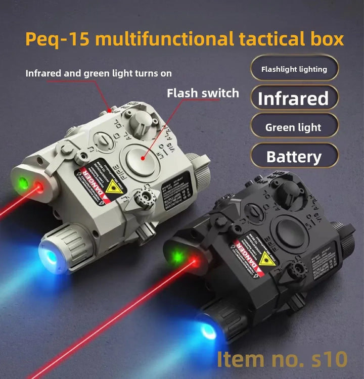 PEQ-15 Tactical Laser & Flashlight Combo – 20mm Rail Mount