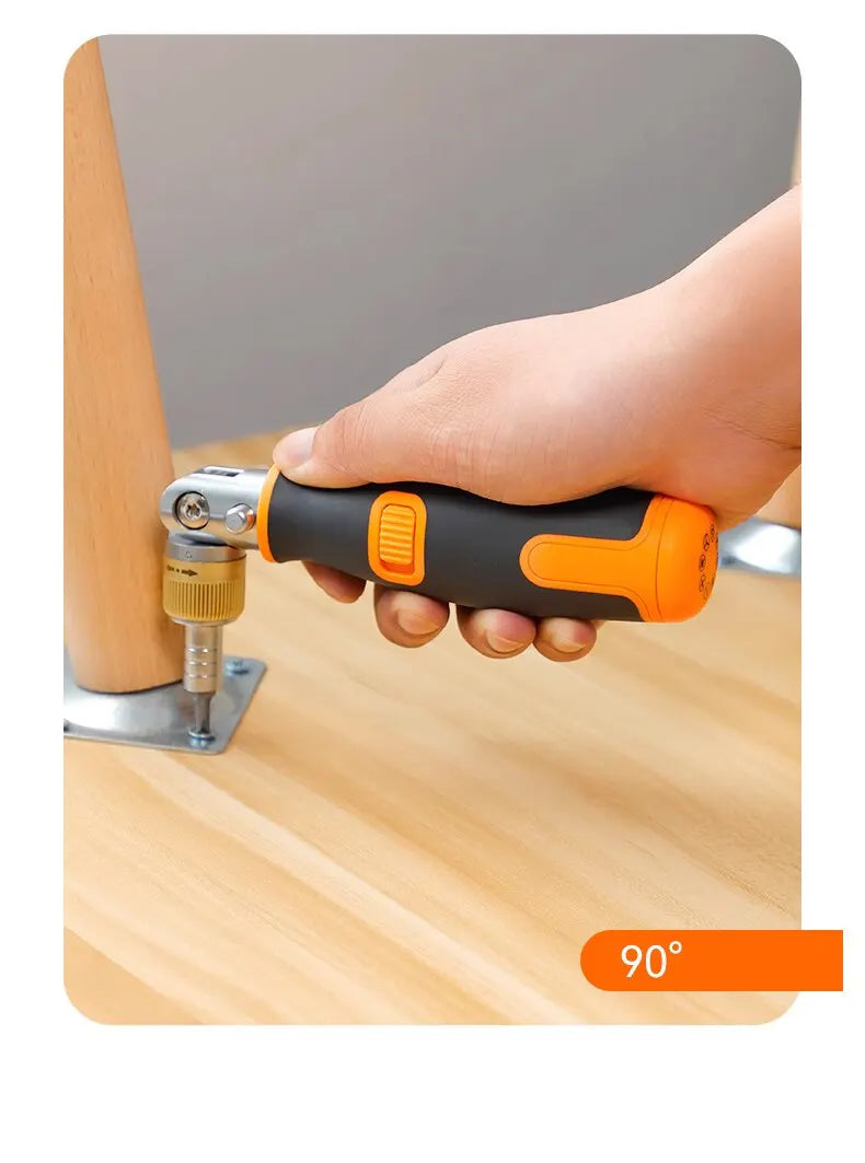 Chrome-finished wrench beside bolt and nut set