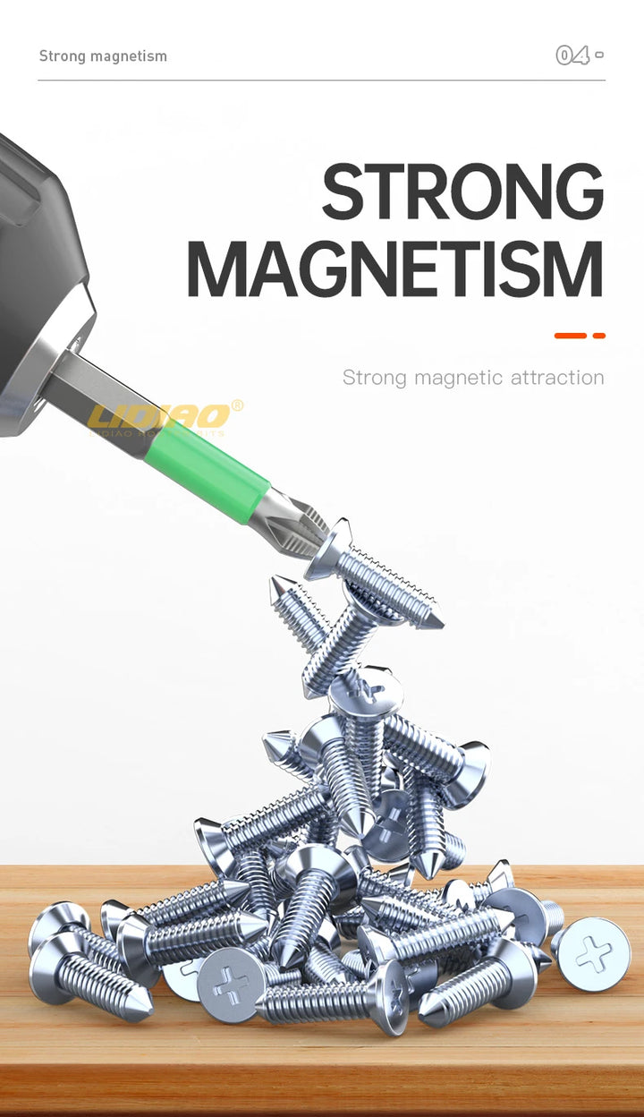 Lidiao 35Pcs Screwdriver Drill Bit Set Magnetic Bit Hexagon Socket Set With Included Storage Case Multifunction Repair Tool Kit product image showing features or usage