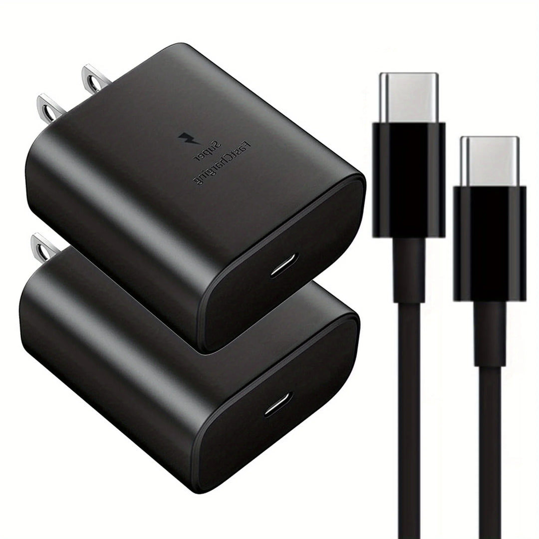 SmartGearPros 45W Ultra Fast USB-C Charger - Power Adapter for Samsung Galaxy & Android