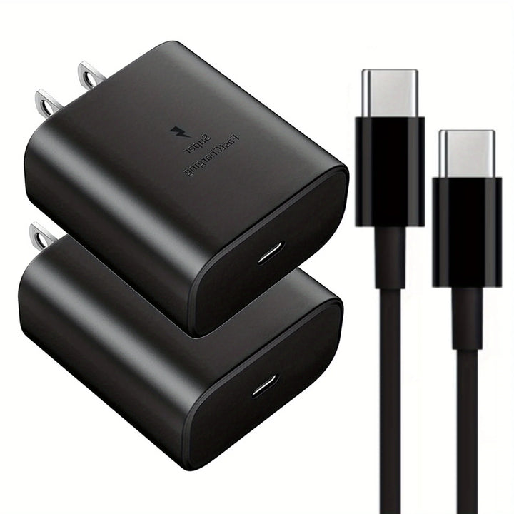 SmartGearPros 45W Ultra Fast USB-C Charger - Power Adapter for Samsung Galaxy & Android