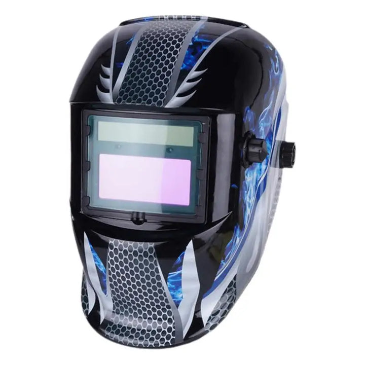 SmartGearPros Auto-Darkening Welding Helmet – Wide View Safety Hood