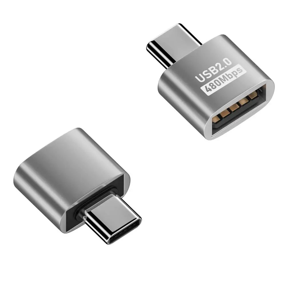 SmartGearPros USB to Type-C Adapter | Universal OTG USB-C to USB-A & Micro USB Converter | Fast Data Transfer & Charging for Huawei, POCO, Laptops & More