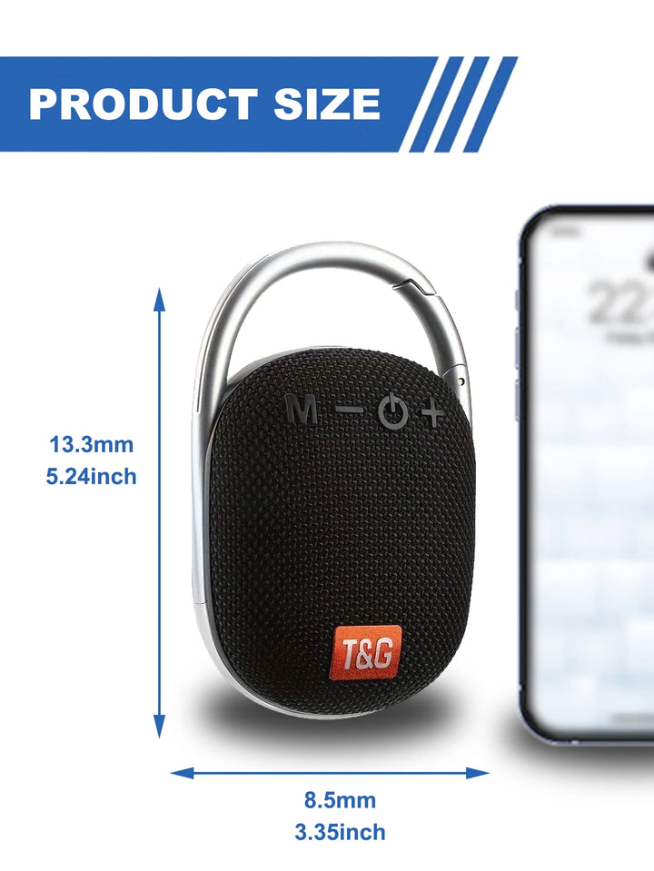 SmartGearPros TG321 Bluetooth Speaker – Portable Mini Wireless Speaker with Bold Sound & Modern Style