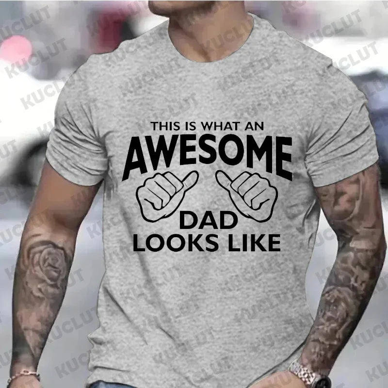 SmartGearPros Awesome Dad Tee – The Ultimate Father's Day Gift! 🎁👕