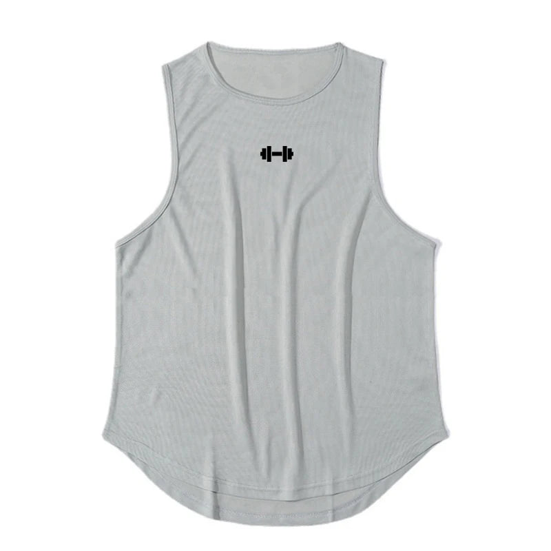 SmartGearPros Men's Gym Tank – Breathable, Sleeveless Muscle Tee for Summer Workouts