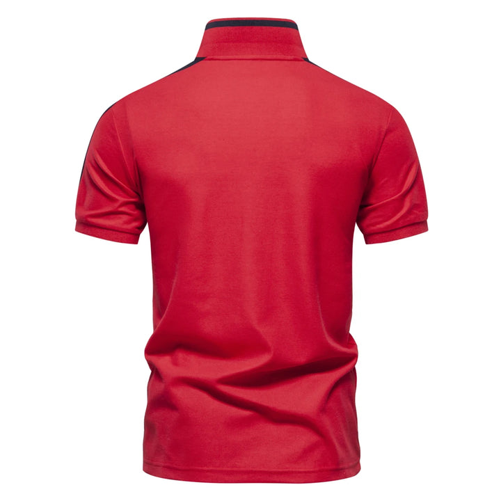 SmartGearPros Embroidered Polo – Men’s Cotton Shirt with Giraffe Design for Casual Class