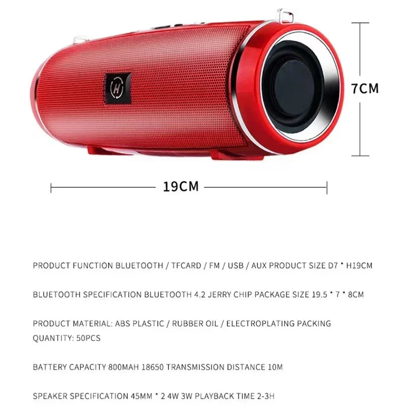 SmartGearPros Mini Bluetooth Speaker – Portable IPX7 Waterproof Wireless Sound with Punchy Bass