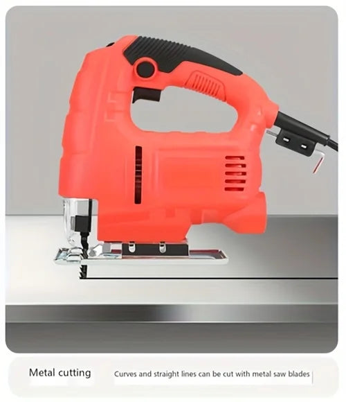 SmartGearPros 710W Electric Jig Saw – 6-Speed Adjustable Cutter for Wood, Metal & DIY Projects