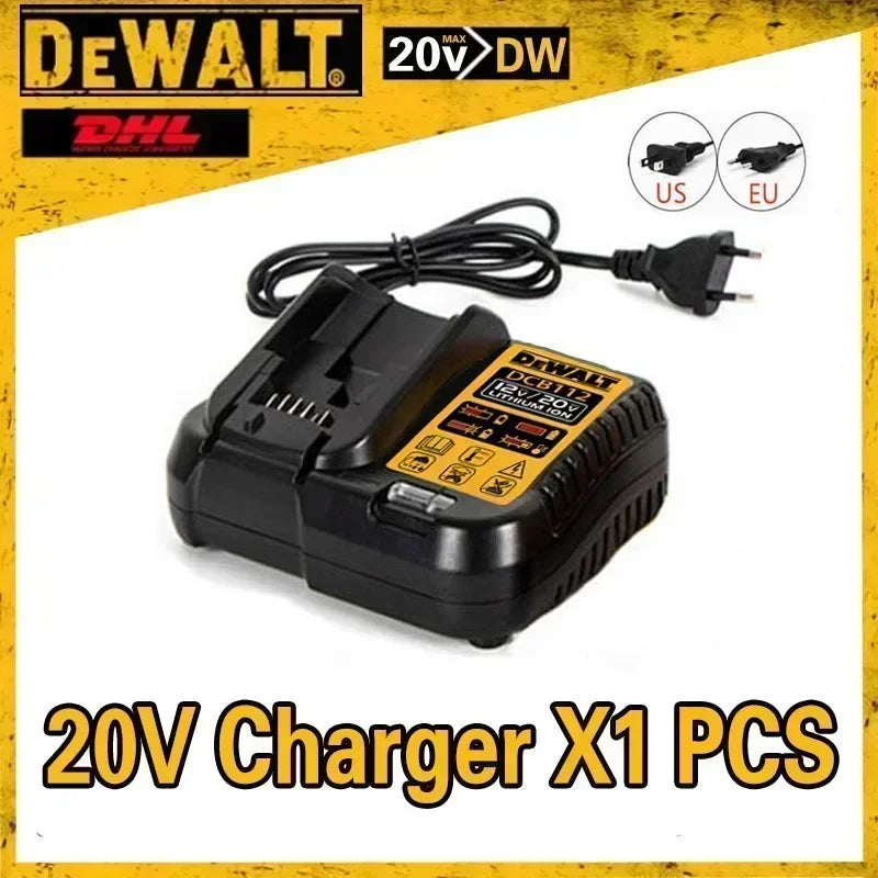 SmartGearPros DeWalt Flexvolt 20V Battery & Fast Charger - 6.0Ah High-Capacity