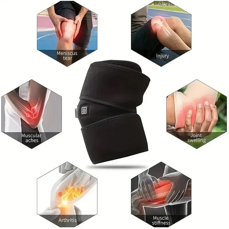 SmartGearPros Electric Heated Knee Pad – Pain Relief & Joint Support for Arthritis & Injury Recovery