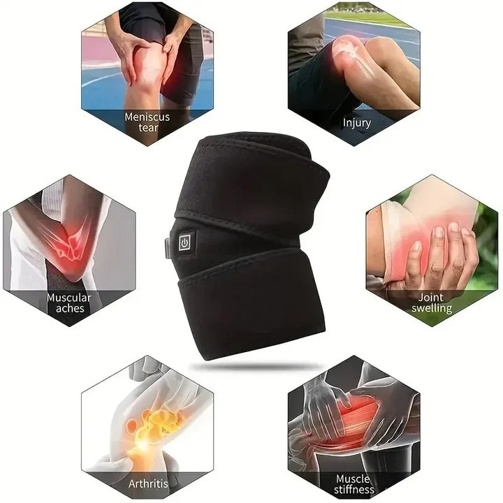 SmartGearPros Electric Heated Knee Pad – Pain Relief & Joint Support for Arthritis & Injury Recovery