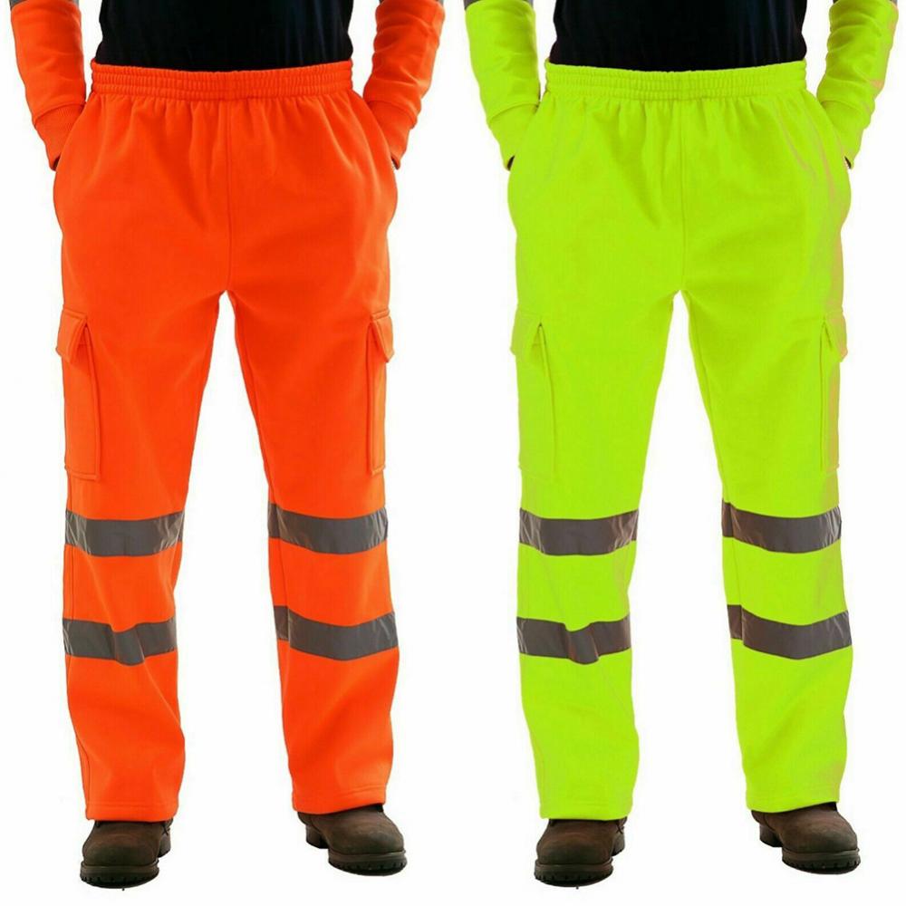 SmartGearPros Reflective Workwear Set – High-Vis Jacket + Pants for Sanitation, Construction & Road Crews
